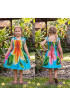 Hand Painted Rayon Kids Dress Hand Painted Rayon Kids Dress